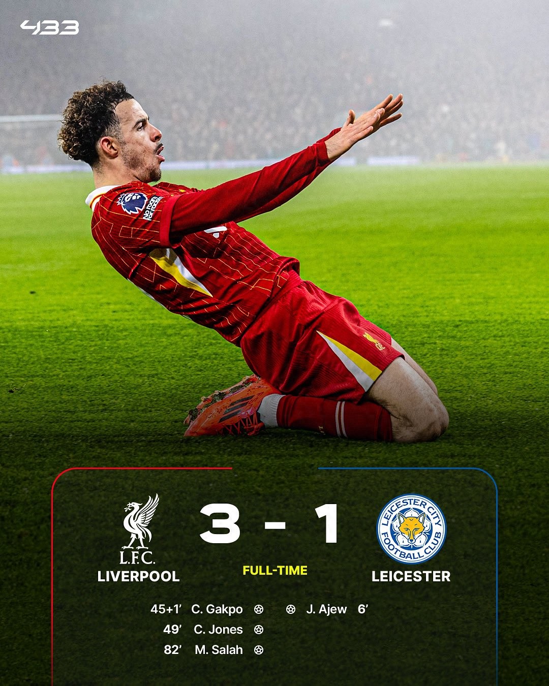 英格兰逆转利物浦，莫德里奇状态火热